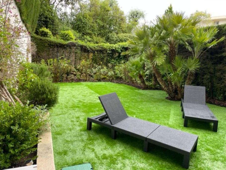 T2 Avec Terrasse Et Jardin Apartment Cannes Exterior photo